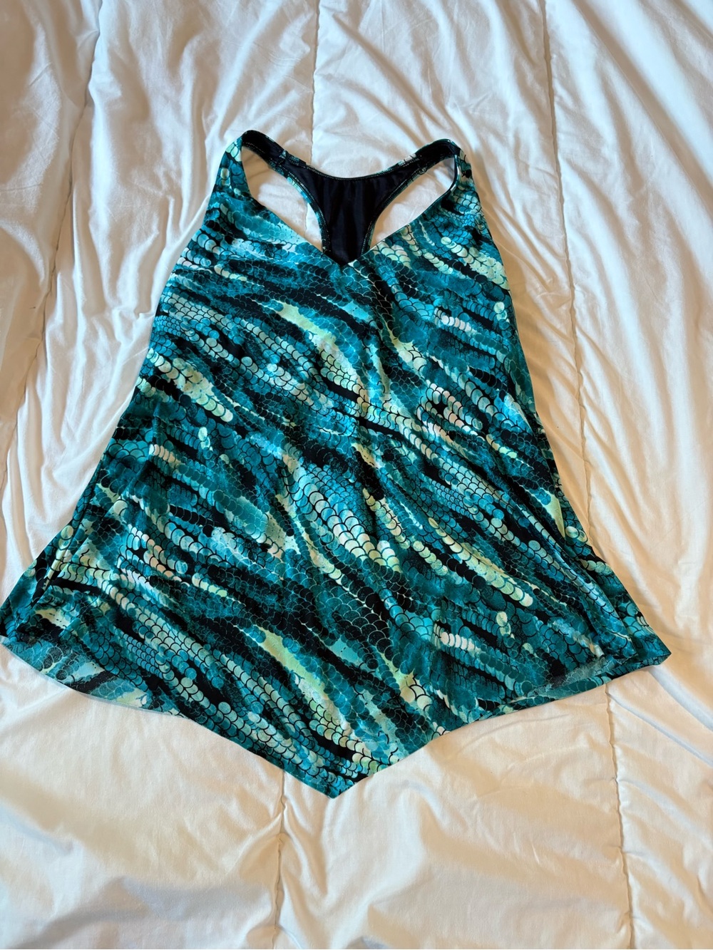 ⭐️$5 Bundle Sale ⭐️ Magicsuit Teal and Black Tankini top